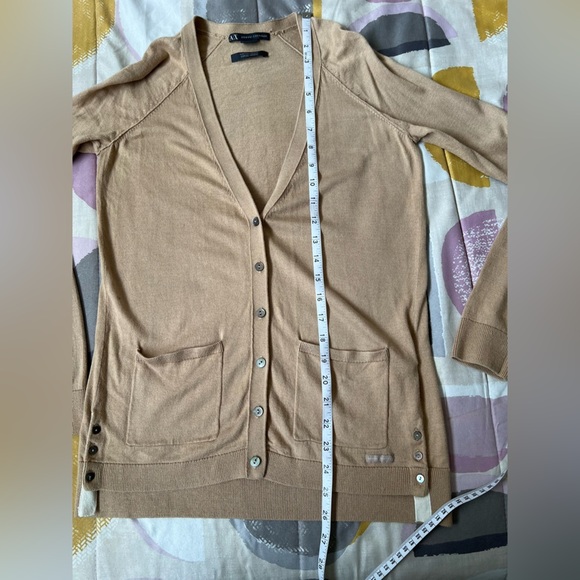 Armani Exchange Tan Chinos with Elastic Waistband - Picture 8 of 15